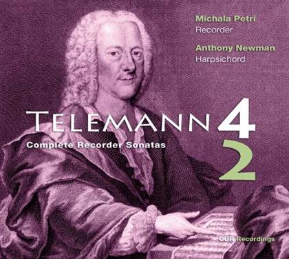 Georg Philipp Telemann (1681-1767), Michala Petri & Anthony Newman - Complete Recorder Sonatas