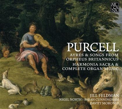 Jill Feldman, Nigel North, Sarah Cunningham, Davitt Moroney & Henry Purcell (1659-1695) - Ayres & Songs From Orpheus Britannicus - Harmonia Sacra & Complete Organ Music (2 CD)