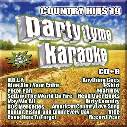 Party Tyme Karaoke: Country Hits 19 - Various