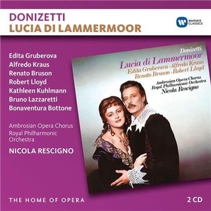 Edita Gruberova, Alfredo Kraus, Gaetano Donizetti (1797-1848), Nicola Rescigno & The Royal Philharmonic Orchestra - Lucia Di Lammermoor (2 CDs)