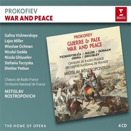 Galina Vishnevskaya, Serge Prokofieff (1891-1953) & Orchestre National de France - War And Peace (4 CDs)