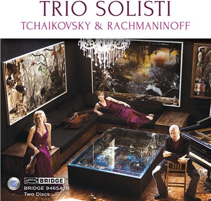 Trio Solisti, Peter Iljitsch Tschaikowsky (1840-1893) & Sergej Rachmaninoff (1873-1943) - Trio In A Minor Op. 50, Trio Elégiaque No. 2, Trio Elegiaque No. 1 (2 CDs)