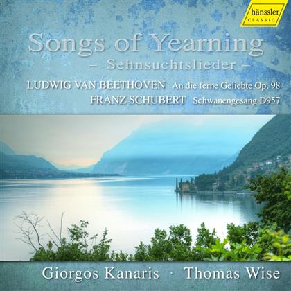 Giorgos Kanaris, Thomas Wise, Ludwig van Beethoven (1770-1827) & Franz Schubert (1797-1828) - Songs Of Yearning/Sehnsuchtslieder