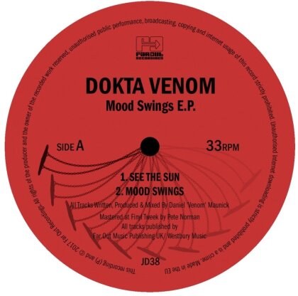 Dokta Venom - Mood Swings (12" Maxi)