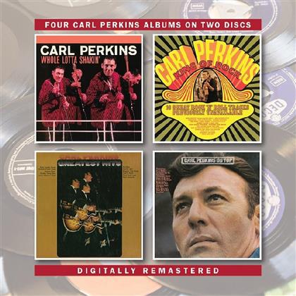 Carl Perkins - Whole Lotta Shakin'/King Of Rock/Greatest Hits/On Top (2 CDs)