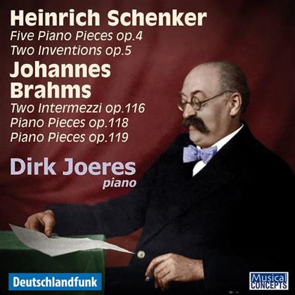 Heinrichz Schenker (1868-1935), Johannes Brahms (1833-1897) & Dirk Joeres - Piano Music