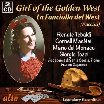 Renate Tebaldi (Sopran) - Giorgio Tozzi (Bass), Cornell MacNeil, Mario Del Monaco, Giorgio Tozzi, … - La Faniciulla Del West (2 CDs)
