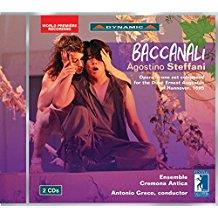 Agostino Steffani (1654-1728), Antonio Greco & Ensemble Cremona Antica - Baccanali (2 CD)