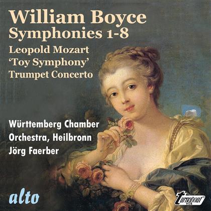 Württemberg Chamber Orchestra Heilbronn, William Boyce (1711-1779) & Leopold Mozart (1719-1787) - Symphonies & Trumpet Concerto