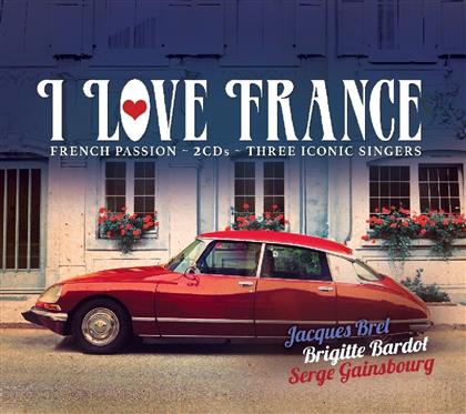 I Love France - Various - 2017 Reissue (2 CDs)