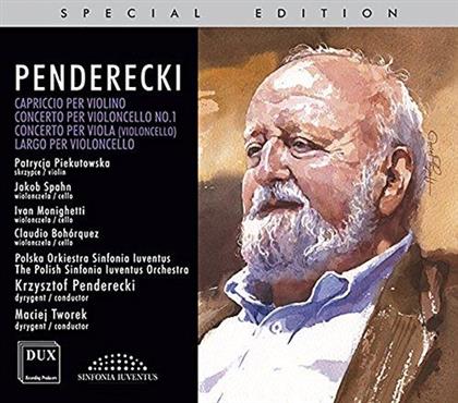 Krzysztof Penderecki (*1933), Maciej Tworek, Piekutowska Patrycja (Violine), Jakob Spahn, … - Concerto For String Instruments And Orchestra