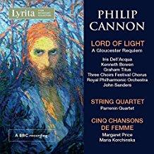 Dame Margaret Price, Parrenin Quartet & Philip Cannon (1929-2016) - Lord Of Light/String Quartet/Cinq Chansons De Femme