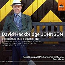 David Hackbridge Johnson (*1963), Mann Paul & Royal Liverpool Philharmonic Orchestra - Orchestermusik Vol.1 - Symphonie Nr. 9/Communion Antiphon/Motet Nr. 2