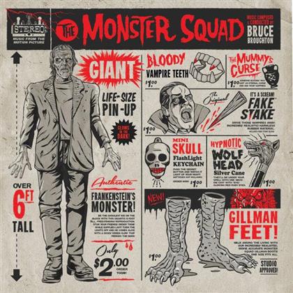 Monster Squad & Bruce Broughton - OST - Limited Gatefold Edition, Amulet Green Vinyl (Colored, 2 LPs)