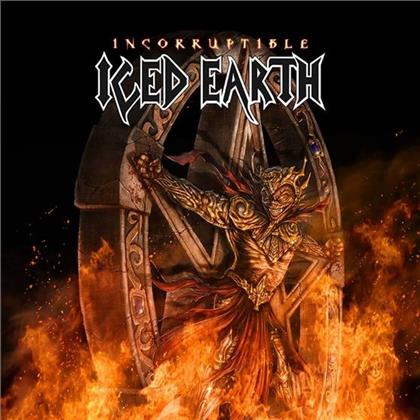 Iced Earth - Incorruptible - 2 x 10 Inch Red Vinyl (Colored, CD + 2 LPs)