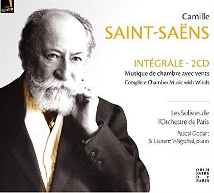 Camille Saint-Saëns (1835-1921) - Sämtliche Kammermusik Mit Bläsern (2 CDs)