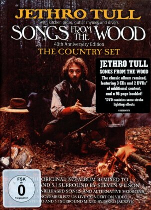 Jethro Tull - Songs From The Wood - The Country Set/Steven Wilson & Jakko Jakszyk Remixes (3 CDs + 2 DVDs)