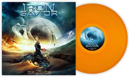 Iron Savior - Landing - Gatefold, Clear Orange Vinyl (Colored, LP)