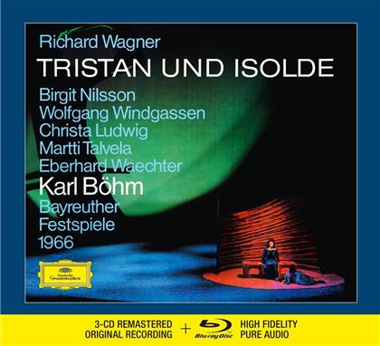 Birgit Nilsson, Wolfgang Windgassen, Christa Ludwig, Martti Talvela, … - Tristan Und Isolde - 3 CD Remastered + Blu-ray Audio (3 CDs)