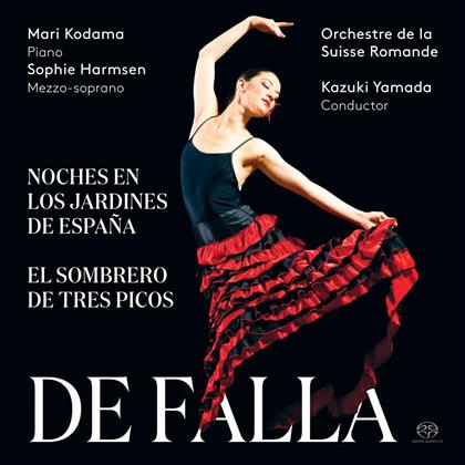 Sophie Harmsen, Manuel de Falla (1876-1946), Kazuki Yamada, Mari Kodama & Orchestra De La Suisse Romand - Noches En Los Jardins De Espana (Hybrid SACD)