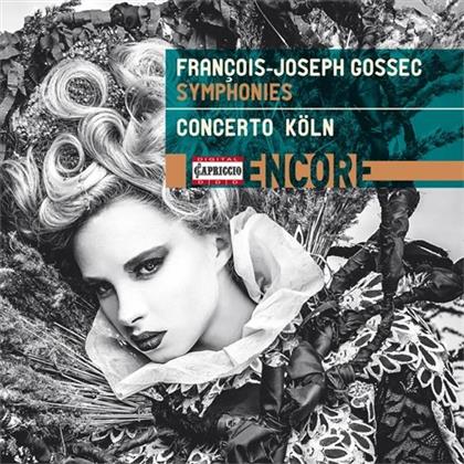 Francois-Joseph Gossec (1734-1829), Werner Erhardt & Concerto Köln - Sinfonien - 2017 Reissue