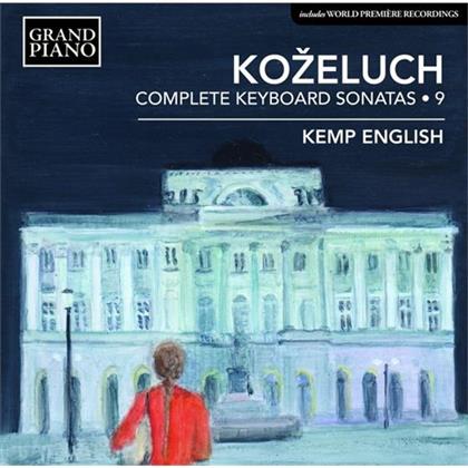 Kemp English & Leopold Anton Kozeluch (1747-1818) - Sämtliche Klaviersonaten Vol. 9