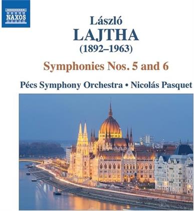 Laszlo Lajtha (1892 - 1963), Nicolas Pasquet & Pécs Symphony Orchestra - Orchesterwerke Vol.4 - Sinfonien Nr. 5 & 6
