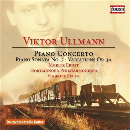Ullmann V., Moritz Ernst, Viktor Ullmann (1898-1944), Gabriel Feltz & Dortmunder Philharmoniker - Klavierkonzert op. 25/ Klaviersonaten