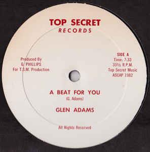 Glen Adams - Beat For You (12" Maxi)