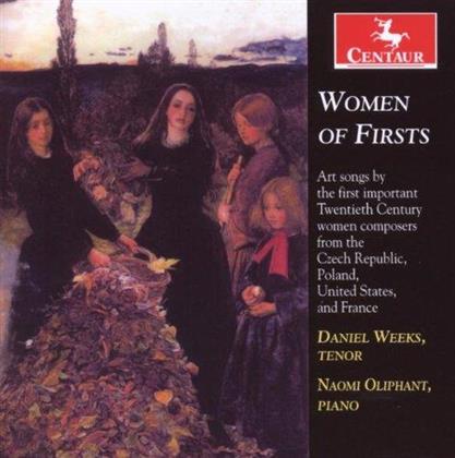 Vitezslava Kapralova, Grazyna Bacewicz, Lili Boulanger (1893-1918), Daniel Weeks & Oliphant Naomi - Women Of Firsts
