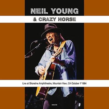 Neil Young & Crazy Horse - Live At Shoreline Amphitheatre Mountain View CA October 1st 1994 - DOL (LP)