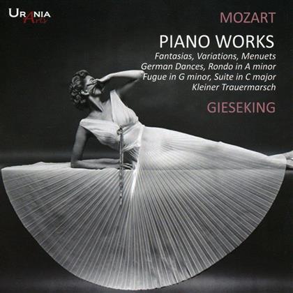 Walter Gieseking (1895-1956) & Wolfgang Amadeus Mozart (1756-1791) - Piano Works / Klavierwerke (2 CDs)