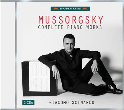 Giacomo Scinardo & Modest Mussorgsky (1839-1881) - Sämtliche Werke für Klavier (2 CDs)