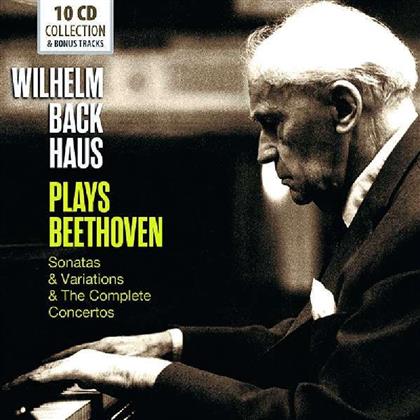 Ludwig van Beethoven (1770-1827) & Wilhelm Backhaus - Plays Beethoven - Sonats & Variations & The Complete (10 CDs)