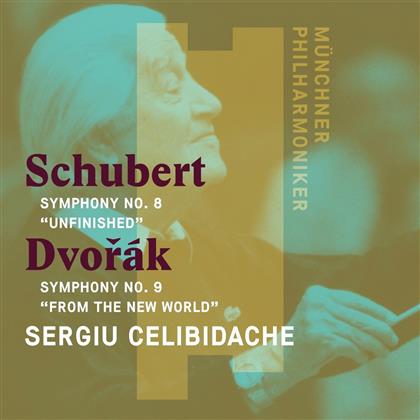 Antonin Dvorák (1841-1904), Franz Schubert (1797-1828), Sergiu Celibidache & Münchner Philharmoniker MP - Sinfonie Nr.9 "Aus Der Neuen Welt"/Sinfonie Nr.8"Die Unvollendete"