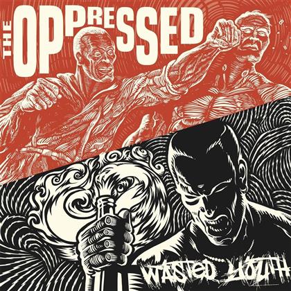 Oppressed & Wasted Youth - 2 Generations-1 Message - 7 Inch, Split (12" Maxi)