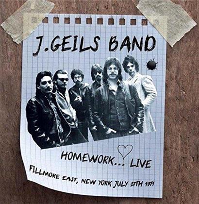 J. Geils Band - Homework Live Fillmore..