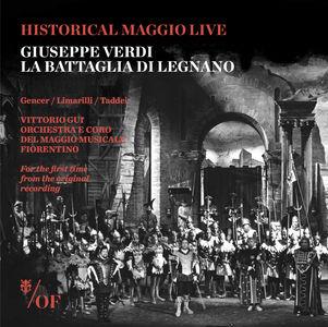 Giuseppe Verdi (1813-1901), Vittorio Gui & Orchestra del Maggio Musicale Fiorentino - La Battaglia Di Legnano - Historische Aufnahme (2 CDs)