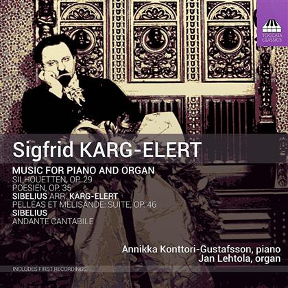 Sigfrid Karg-Elert (1877-1933), Annikka Konttori-Gustafsson & Jan Lehtola - Music For Piano & Organ