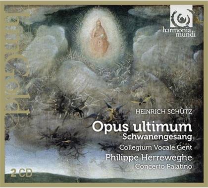 Collegium Vocale Gent, Concerto Palatino, Heinrich Schütz (1585-1672) & Philippe Herreweghe - Opus Ultimum, Schwanengesang (2 CDs)