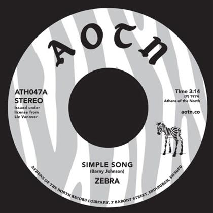 Zebra - Simple Song / I Forgot To Say - 7 Inch (7" Single)