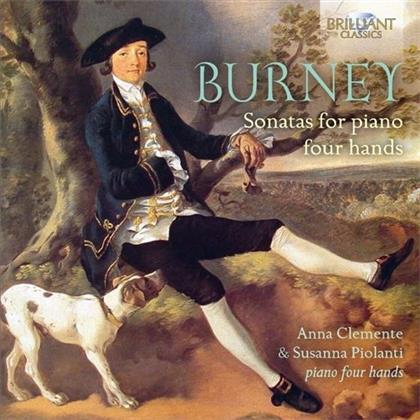 Burney C., Anna Clemente & Susanna Piolanti - Sonatas For Piano Four Ha (2 CDs)