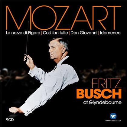 Fritz Busch, Ina Souez & Wolfgang Amadeus Mozart (1756-1791) - Fritz Busch At Glyndebour (9 CDs)