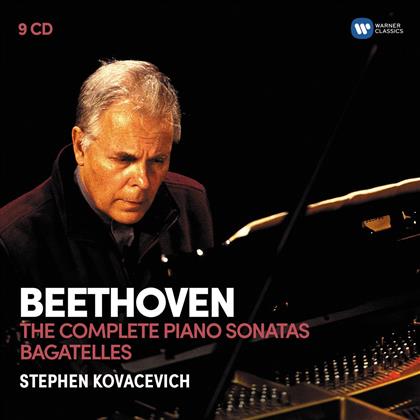 Stephen Kovacevich & Ludwig van Beethoven (1770-1827) - Sämtliche Klaviersonaten/Bagatellen (9 CD)