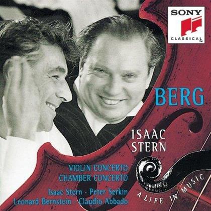Peter Serkin, Leonard Bernstein (1918-1990), Claudio Abbado, Alban Berg (1885-1935) & Isaac Stern - Violin Concerto / Chamber Concerto