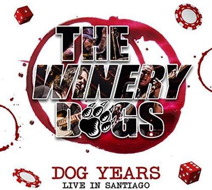 The Winery Dogs (Richie Kotzen/Billy Sheehan/Mike Portnoy) - Dog Years Live In Santiago & Beyond 2013-2016 (CD + Blu-ray)