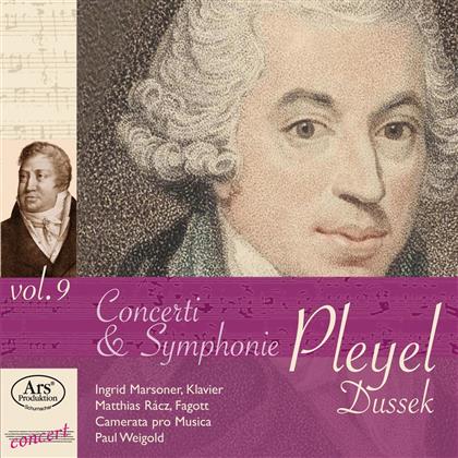 Ignaz Pleyel (1757-1831), Johann Ladislaus Dussek (1760-1812), Paul Weigold, Matthias Racz, Ingrid Marsoner, … - Concerti & Sympnonie - Konzert-Raritäten Aus Dem Playel Museum - Vol. 9