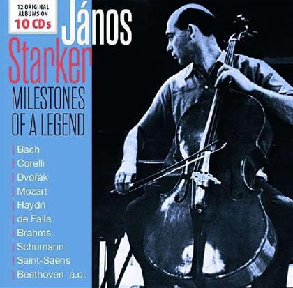 Janos Starker - Milestones Of A Legend - 12 Original Albums (10 CDs)