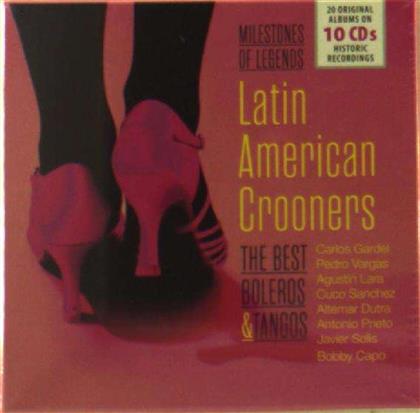 Latin American Crooners - The Best Boleros & Tangos - Various (10 CDs)