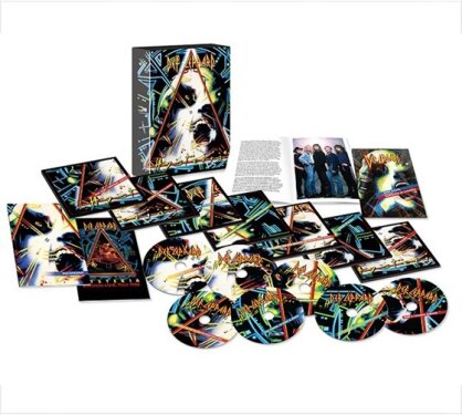 Def Leppard - Hysteria - 30th Anniversary Edition, Limited Super Deluxe Edition (30th Anniversary Edition, 5 CDs + 2 DVDs)